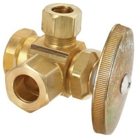BRASS CRAFT SERVICE PARTS 1/2X3/8Dual Out Valve R3701RX RD